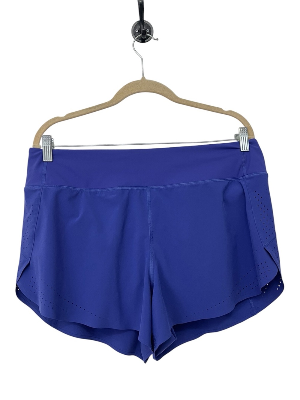 Athleta Allyson Felix Merlin BlueWomen's Performance Running Shorts Size Large
